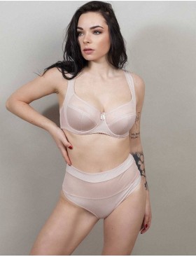 Трусы слипы миди Lina A 4917 серебристый пион, Цвет: серебристый пион, Размеры: M, изображение 2