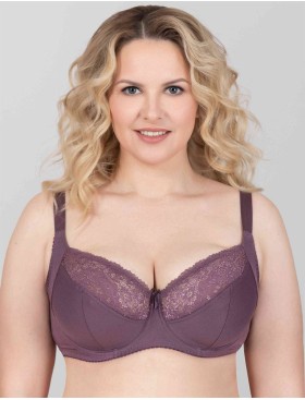 Бюстгальтер мягкий с подкроем Lina A 6021 крокус, Цвет: крокус, Размеры: 75D, изображение 4