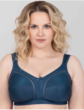 Бюстгальтер мягкий без косточек Milavitsa 104040 / 124040 синий топаз, Цвет: синий топаз, Размеры: 85D, изображение 5