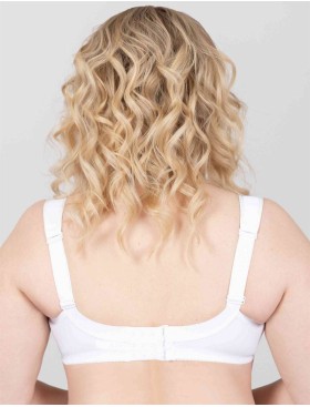 Бюстгальтер мягкий без косточек Milavitsa 104080 / 104081 / 124080 белый, Цвет: белый, Размеры: 115D, изображение 6