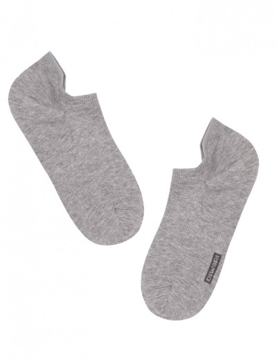 Ультракороткие мужские носки Conte DIWARI ACTIVE 17С-144СП серый, Цвет: серый, Размеры: 40/41