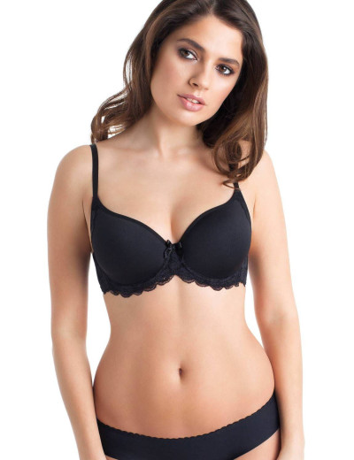 Бюстгальтер спейсер Orhideja 180-208 черный, Цвет: черный, Размеры: 75B, изображение 2 Бюстгальтер спейсер Orhideja 180-208 черный, Цвет: черный, Размеры: 75B, изображение 2