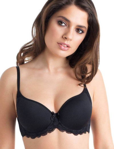 Бюстгальтер спейсер Orhideja 180-208 черный, Цвет: черный, Размеры: 75B, изображение 3 Бюстгальтер спейсер Orhideja 180-208 черный, Цвет: черный, Размеры: 75B, изображение 3