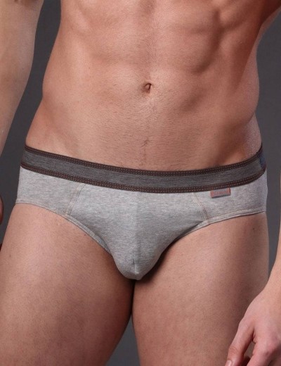 Трусы слипы мужские Jolidon N253MJ grey melange, Цвет: grey melange (серый), Размеры: XL, изображение 2