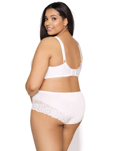 Трусы слипы MAT CARMELA F-053-51 белый, Цвет: белый, Размеры: 3XL, изображение 4