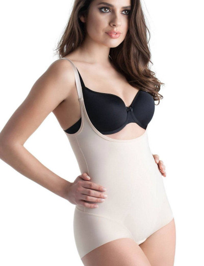 Торсет-боди антицеллюлитный Orhideja 909-000 серебристый пион, Цвет: серебристый пион, Размеры: L, изображение 2