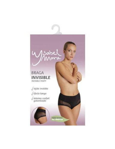 Трусы-невидимки с сеткой Ysabel Mora 19602 HIGH WAIST черный, Цвет: черный, Размеры: L, изображение 3