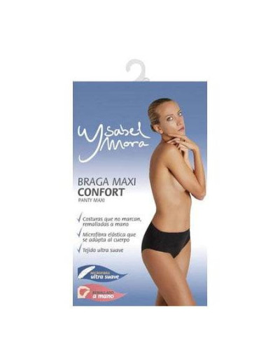 Трусы макси Ysabel Mora 19632 черный, Цвет: черный, Размеры: XL, изображение 2 Трусы макси Ysabel Mora 19632 черный, Цвет: черный, Размеры: XL, изображение 2