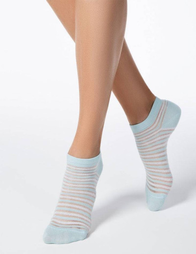 Тонкие женские носки CONTE  ACTIVE 17С-71СП 123 бледно-бирюзовый, Цвет: бледно-бирюзовый, Размеры: 36/37