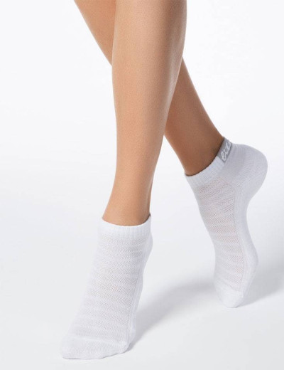 Укороченные женские носки CONTE ACTIVE 16С-92СП 091 светло-серый, Цвет: светло-серый, Размеры: 38/39