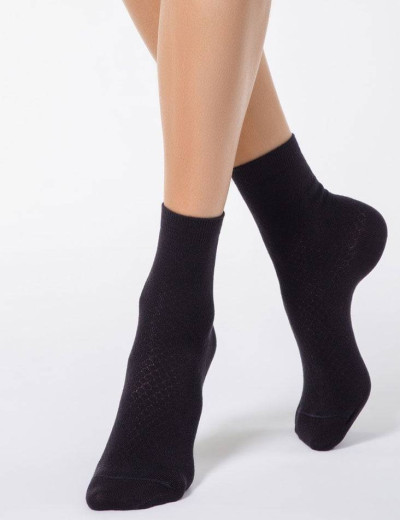 Классические женские носки CONTE CLASSIC 15С-15СП 061 черный, Цвет: черный, Размеры: 38/39