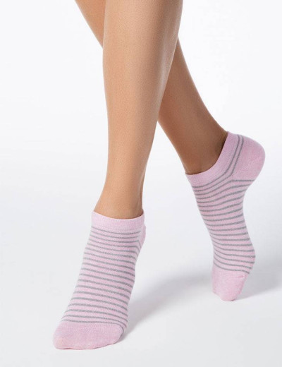 Укороченные женские носки Conte ACTIVE 17С-61СП 21 светло-розовый, Цвет: светло-розовый, Размеры: 36/37