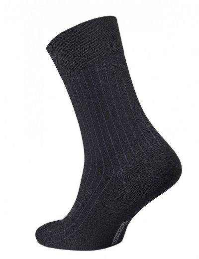 Высокие мужские носки Conte DIWARI CLASSIC 5С-08СП 001 черный, Цвет: черный, Размеры: 42/43