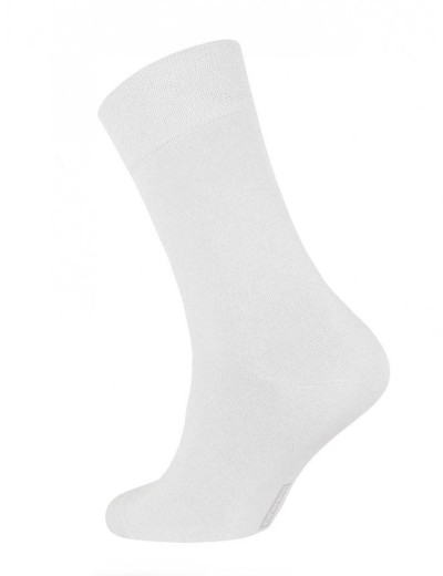 Высокие мужские носки Conte DIWARI CLASSIC COOL EFFECT 7С-23СП 000 белый, Цвет: белый, Размеры: 40/41