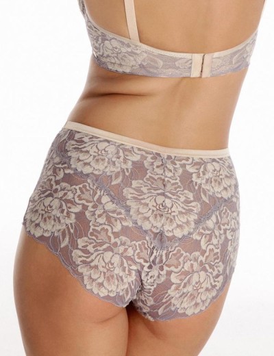 Высокие трусы слипы Alles VULCANO classic, Цвет: сиреневый, Размеры: M, изображение 4