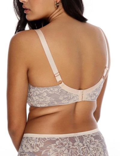 Бюстгальтер полумягкий Alles VULCANO PU, Цвет: сиреневый, Размеры: 80J, изображение 2