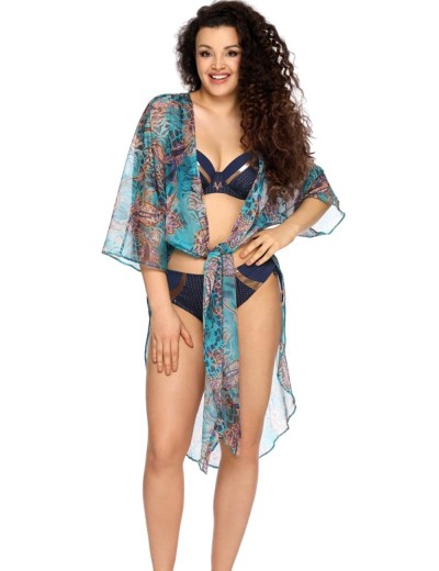 Туника пляжная Ava PAREO 007 SHIRT, Цвет: туркус, Размеры: S/M, изображение 2