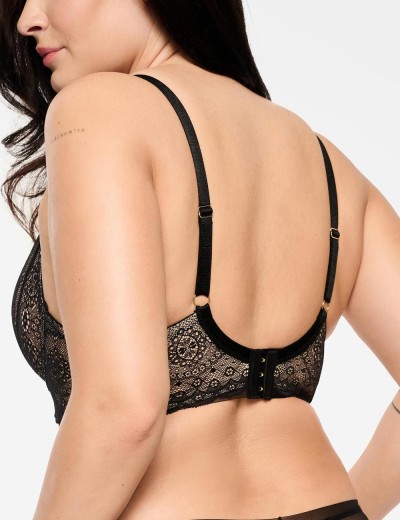 Мягкий бюстгальтер Esotiq 39465 SWEETY черно-бежевый, Цвет: черно-бежевый, Размеры: 75C, изображение 2