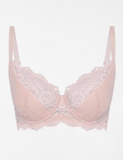 Полумягкий бюстгальтер Esotiq 39509 SWEETHEART пудровый, Цвет: пудровый, Размеры: 75F, изображение 5