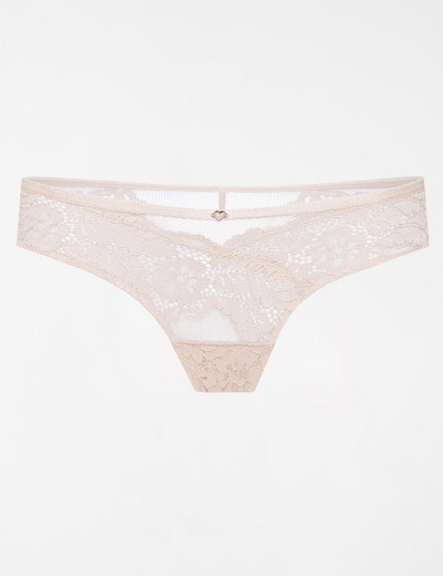 Трусы стринги Esotiq 39512 SWEETHEART пудровый, Цвет: пудровый, Размеры: S, изображение 4