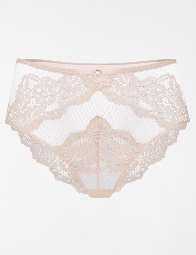 Высокие трусы слипы Esotiq 39513 SWEETHEART пудровый, Цвет: пудровый, Размеры: 2XL, изображение 4