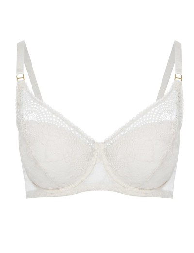 Поддерживающий бюстгальтер Esotiq 39589 MARVELA экрю, Цвет: экрю, Размеры: 70E, изображение 4