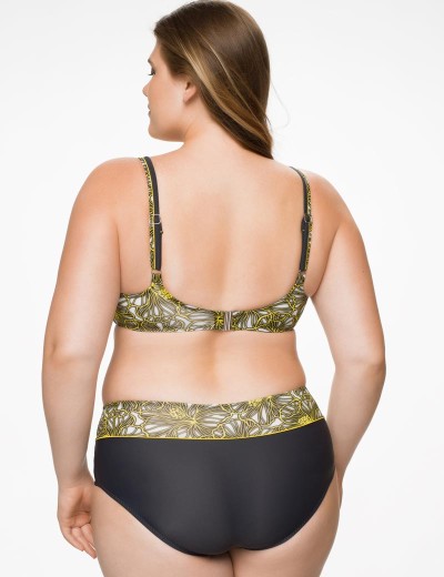 Купальник с мягкой чашкой Fianeta 2950 серый, Цвет: серый, Размеры: 85C, изображение 2