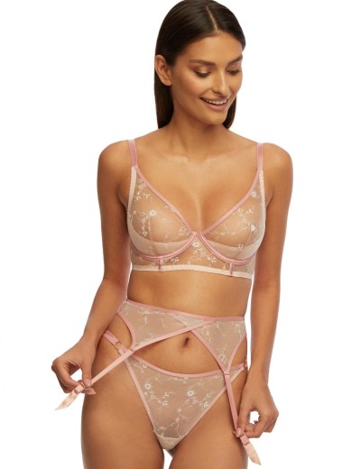 Бюстгальтер бралетт Kinga MODERN ROMANTIC 890-SC, Цвет: светло-розовый, Размеры: 80B, изображение 2