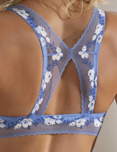 Модный комплект бралетт и бразилиана Leilieve HISTOIRE D'AMOUR M3652 fiordaliso, Цвет: fiordaliso, Размеры: 85B, изображение 2