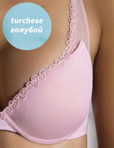 Модный комплект пуш-ап и бразилиана Leilieve IMMAGINATION M3153 turchese, Цвет: turchese (бирюзовый), Размеры: 80C, изображение 2