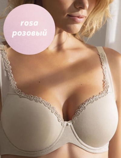 Модный комплект балконет и слипы Leilieve IMMAGINATION M3423 rosa, Цвет: rosa (розовый), Размеры: 85E, изображение 2