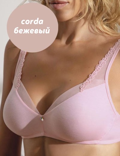 Модный комплект мягкая чашка и слипы Leilieve IMMAGINATION M3023 corda, Цвет: corda, Размеры: 75B, изображение 2