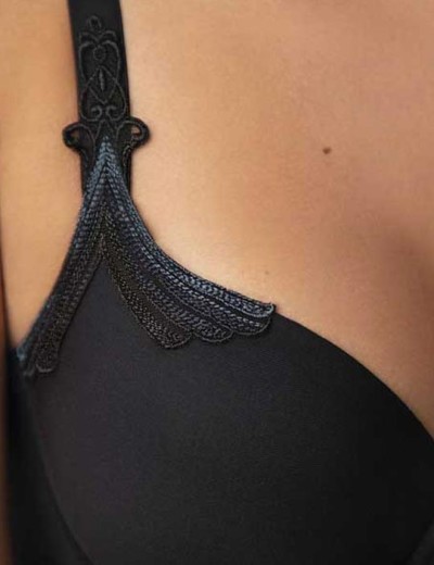 Модный комплект балконет и слипы Leilieve TALISMAN M3421 nero, Цвет: nero, Размеры: 85E, изображение 3