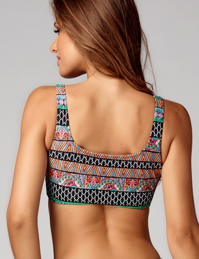Купальный бюст-топ UNICONF CBB64 V1 ETHNIC PARADISE, Цвет: мульти, Размеры: S, изображение 2