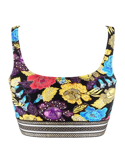 Купальный бюст-топ UNICONF CBB86 V1 TREASURES OF AFRICA, Цвет: черный, Размеры: M, изображение 4