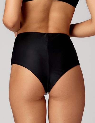 Высокие плавки UNICONF CBC123 V1 SIMPLY ELEGANT, Цвет: черный, Размеры: XL, изображение 2