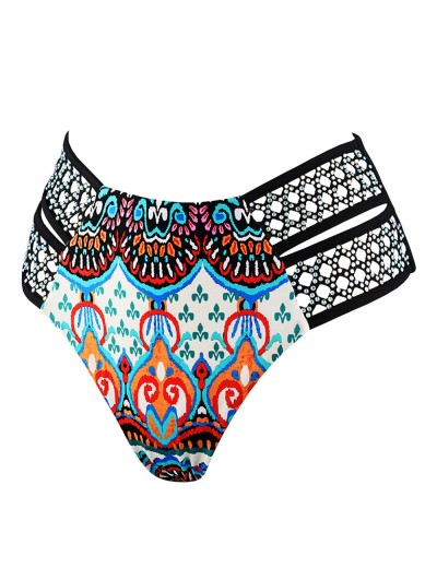 Высокие плавки UNICONF CBC154 V1 TRIBAL GODDESS, Цвет: черный, Размеры: M, изображение 3