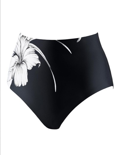 Трусы пляжные высокие UNICONF CBC33 V1 RETRO GLAM, Цвет: черный, Размеры: L, изображение 3