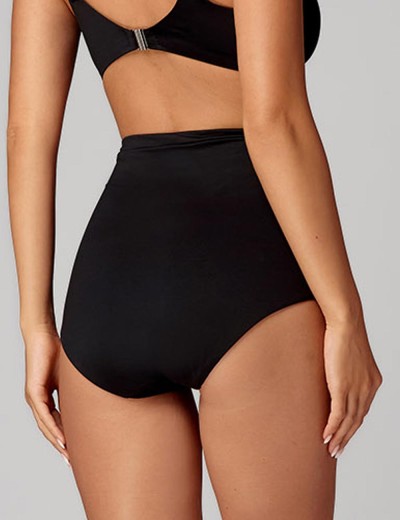 Высокие черные плавки UNICONF CBC46 YOUNG SUMMER, Цвет: черный, Размеры: L, изображение 2