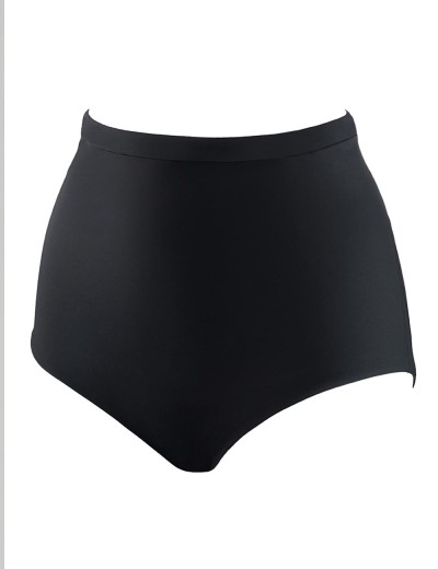 Высокие черные плавки UNICONF CBC46 YOUNG SUMMER, Цвет: черный, Размеры: L, изображение 3