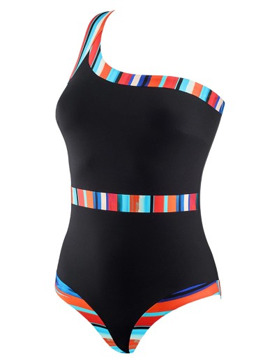 Закрытый купальник UNICONF CBI134 V1 RADIANT COLOURS, Цвет: черный, Размеры: 70B, изображение 3