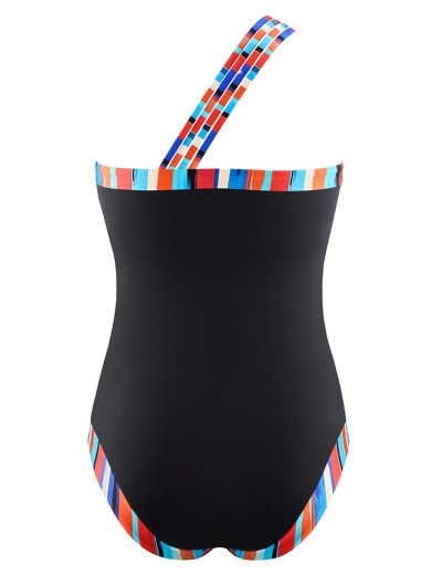 Закрытый купальник UNICONF CBI134 V1 RADIANT COLOURS, Цвет: черный, Размеры: 70B, изображение 4