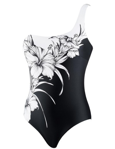 Слитный купальник цветы UNICONF CBI32 V1 RETRO GLAM, Цвет: черный, Размеры: S, изображение 3