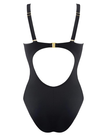 Закрытый купальник UNICONF CBI94 V1 TREASURES OF AFRICA, Цвет: черный, Размеры: 70C, изображение 4