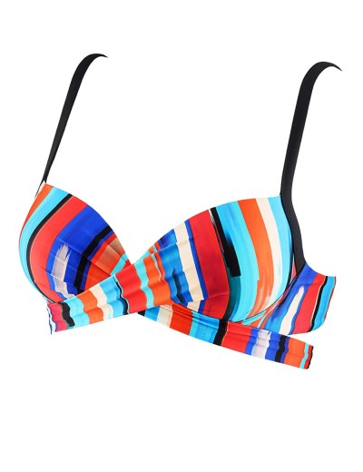 Бюстгальтер пляжный с пуш-ап UNICONF CBS128 V1 RADIANT COLOURS, Цвет: мульти, Размеры: 70B, изображение 3