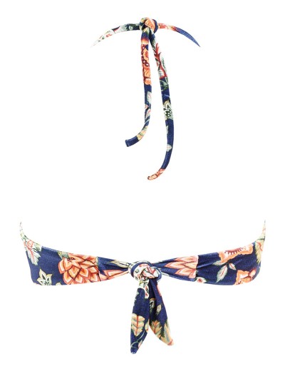 Бюстгальтер пляжный цветы UNICONF CBS48 IM18 VINTAGE ESCAPE, Цвет: темно-синий, Размеры: 70C, изображение 4