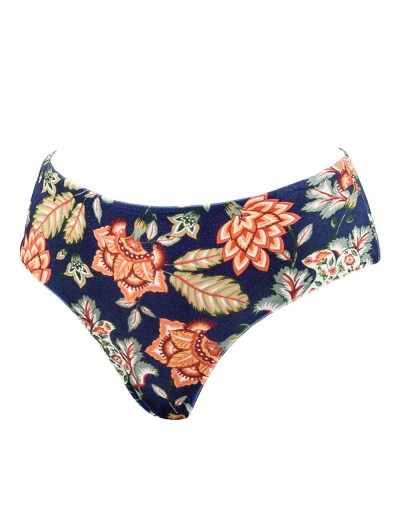 Плавки бразилиана женские UNICONF CBC51 IM18 VINTAGE ESCAPEС, Цвет: темно-синий, Размеры: S, изображение 3