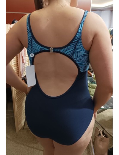 Слитный купальник Fianeta 2982 синий, Цвет: синий, Размеры: 80C, изображение 4