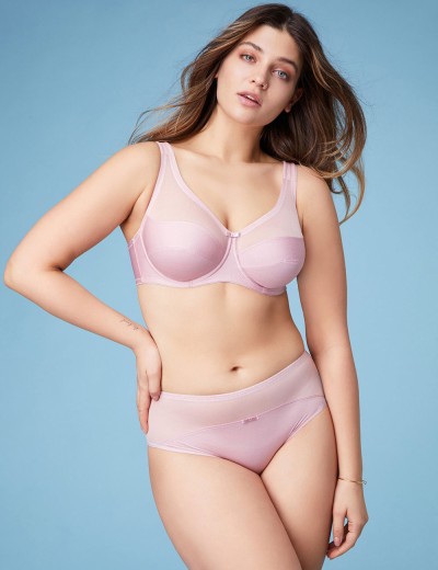 Бюстгальтер мягкий Alles HAVANA 01 M розовый, Цвет: розовый, Размеры: 70H, изображение 4