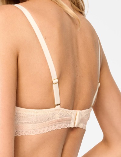 Бюстгальтер балконет пуш-ап Esotiq 39518 SORELLE экрю, Цвет: экрю, Размеры: 85D, изображение 2